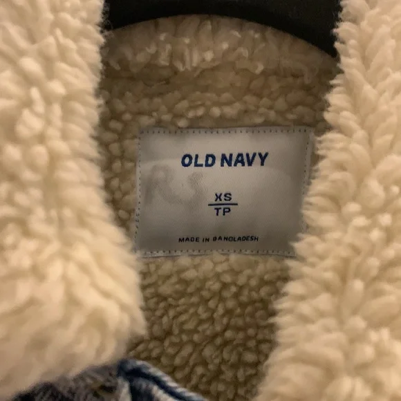 Fuzzy Jean Jacket - Picture 2 of 3